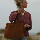 Sac Lisière – Cuir caramel - Quintessence