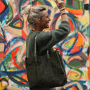 Sac Lisière – Cuir kaki - Quintessence