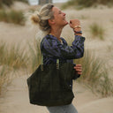 Sac Lisière – Cuir kaki - Quintessence