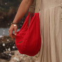 Sac Pia en lin rouge - Quintessence