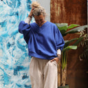 Sweat Ferdinand - bleu majorelle - version courte - Quintessence