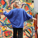 Sweat Ferdinand - bleu majorelle - version longue - Quintessence