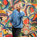 Sweat Ferdinand - bleu officier - version longue - Quintessence