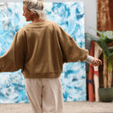 Sweat Ferdinand - camel - version courte - Quintessence