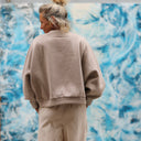 Sweat Ferdinand - ficelle - version courte - Quintessence