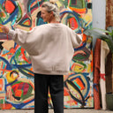 Sweat Ferdinand - ficelle - version longue - Quintessence