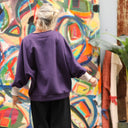 Sweat Ferdinand - prune - version longue - Quintessence