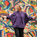 Sweat Ferdinand - prune - version longue - Quintessence