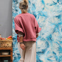 Sweat Ferdinand - rose boisé - version courte - Quintessence