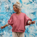 Sweat Ferdinand - rose boisé - version courte - Quintessence