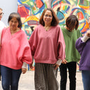 Sweat Ferdinand - rose boisé - version courte - Quintessence