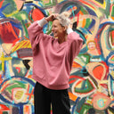 Sweat Ferdinand - rose boisé - version longue - Quintessence