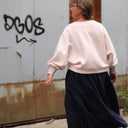 Sweat Ferdinand - rose dragée - version courte - Quintessence