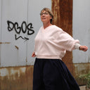 Sweat Ferdinand - rose dragée - version courte - Quintessence