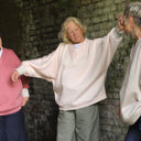 Sweat Ferdinand - rose dragée - version longue - Quintessence