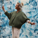 Sweat Ferdinand - vert kaki - version courte - Quintessence