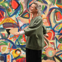 Sweat Ferdinand - vert kaki - version longue - Quintessence