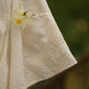 Tunique Elise – Broderie Fleurs de Crème - Quintessence