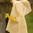 Tunique Elise Coton rayures citron | Quintessence