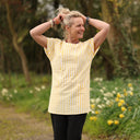 Tunique Elise Coton rayures citron | Quintessence