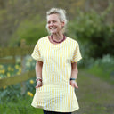Tunique Elise Coton rayures citron | Quintessence