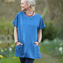 Tunique Elise Lin-coton Majorelle | Quintessence