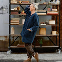 Veste Elvire Bleu marine - Quintessence