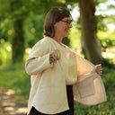Veste Garance — Jacquard Ivoire doré - Quintessence
