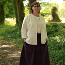 Veste Garance — Jacquard Ivoire doré - Quintessence