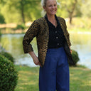 Veste Garance — Jacquard Labyrinthe Solaire - Quintessence