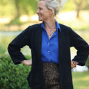 Veste Garance — Lainage noir - Quintessence