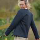 Veste Nathalie bleu marine pailleté | Quintessence
