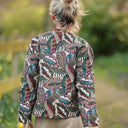 Veste Nathalie Jacquard “Feuillage Vagabond” | Quintessence
