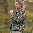 Veste Nathalie Jacquard “Feuillage Vagabond” | Quintessence