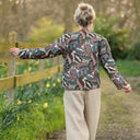 Veste Nathalie Jacquard “Feuillage Vagabond” | Quintessence