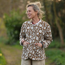 Veste Nathalie Jacquard “Herbier mordoré” | Quintessence
