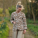 Veste Nathalie Jacquard “Herbier mordoré” | Quintessence