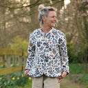 Veste Nathalie Jacquard “Jardin des Songes” | Quintessence