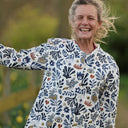 Veste Nathalie Jacquard “Jardin des Songes” | Quintessence