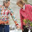 Veste Solveig jacquard floral “Jardin Nomade” | Quintessence
