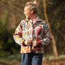 Veste Solveig jacquard floral “Jardin Nomade” | Quintessence