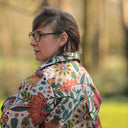 Veste Solveig jacquard floral “Jardin Nomade” | Quintessence