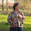 Veste Solveig jacquard floral “Jardin Nomade” | Quintessence