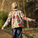 Veste Solveig jacquard floral “Jardin Nomade” | Quintessence