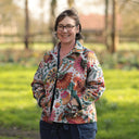 Veste Solveig jacquard floral “Jardin Nomade” | Quintessence
