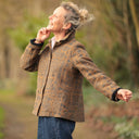 Veste Solveig Jacquard “Herbier d’Automne” | Quintessence
