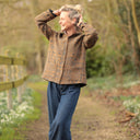 Veste Solveig Jacquard “Herbier d’Automne” | Quintessence