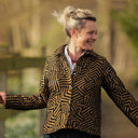 Veste Solveig Jacquard “Labyrinthe Solaire” | Quintessence
