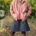 Veste Véga - nid d'abeille terre cuite rosée - Quintessence