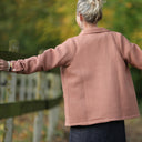 Veste Véga - nid d'abeille terre cuite rosée - Quintessence